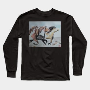 3 Mustangs Long Sleeve T-Shirt